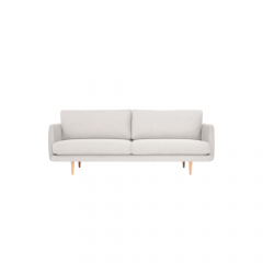 Finsoffat Jasmi 3-istuttava sohva Cyper-kankaalla, 01 Natural