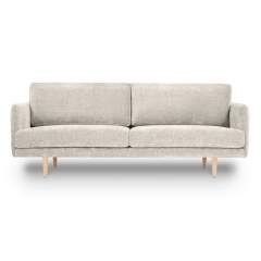 Finsoffat Jasmi 3 istuttava sohva Rox samettikankaalla, 60 Lightgrey, Koivu jalat