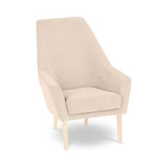 Finsoffat Arete lepotuoli, Mystic 250 Beige, Koivu jalat