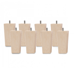 Hilding Royal jalkasarja 14cm, 8 kpl, Valkolakka