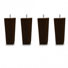 Hilding Royal jalkasarja 18cm, Tummanruskea