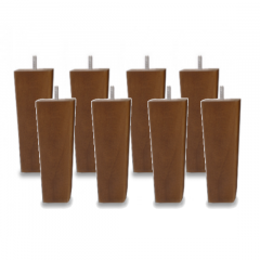 Hilding Royal jalkasarja 23cm, 8kpl, Pähkinä