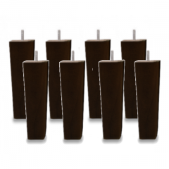 Hilding Royal jalkasarja 23cm, 8kpl, Tummanruskea