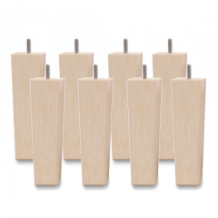 Hilding Royal jalkasarja 23cm, 8kpl, Valkolakka