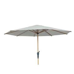 Hillerstorp Aurinkovarjo Ø300 beige alumiini/veivillä