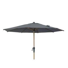 Hillerstorp Aurinkovarjo Ø300 harmaa alumiini/veivillä