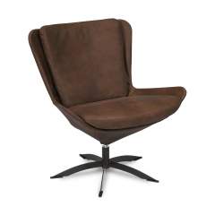 Hjort Knudsen Lotus tuoli 1246 Kentucky verhoilu, 2594 Brown