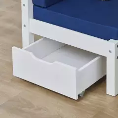 Hoppekids Eco Comfort sängynaluslaatikko 58x45, valkoinen