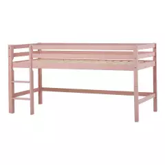 Hoppekids Eco Dream matala parvisänky 90x200cm, Vaalean punainen