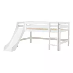 Hoppekids Eco Luxury matala parvisänky + liukumäki, 120x200cm