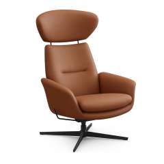 Kebe Aerofoil Plus tuoli Balder kokonahka, 6402 Cognac