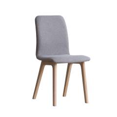 Kiruna tuoli, valkaistu tammi, Domino kangas