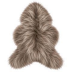 Lampaantalja, aito 100% lammasta, Taupe pitkäkarvainen