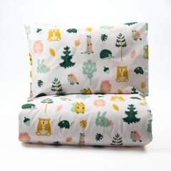 Lennol Käpymetsä lasten pussilakanasetti, Värikäs