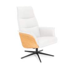 Lise 3467 lepotuoli Madras nahka, Madras 217 White