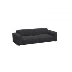 Lucera 3-istuttava sohva, Bormio Anthracite grey 1221