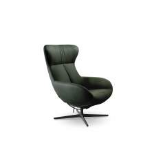 Kebe Lucille tuoli Balder kokonahka, 6433 Dark Green