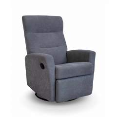 Luna recliner Oma kankaalla, Tumman harmaa Luna recliner Oma kankaalla, Tumman harmaa