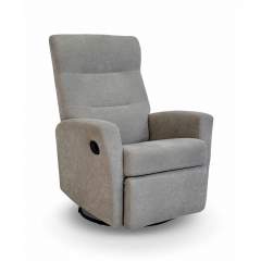 Luna recliner Oma kankaalla, Vaalean harmaa Luna recliner Oma kankaalla, Vaalean harmaa