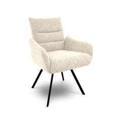 Malte 9261 pyörivä ruokapöydän tuoli Lodge kankaalla, 9311 Linen