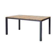 Mood Extreme pöytä 100x167,5cm antrasiitti/tiikki