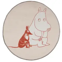 Muumi matto, 133 pyöreä, Tuumaustauko