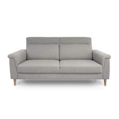 Rasmus 3-istuttava sohva Sakura kankaalla, 029 Harmaa