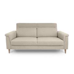 Rasmus 3-istuttava sohva Sakura kankaalla, 983 Natural