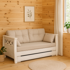 Reimari 2-istuttava levitettävä laverisohva