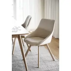 Rowico Alison tuoli vaalean beige