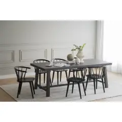 Rowico Brooklyn ruokapöytä 220x95 H-jalka
