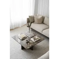 Rowico Brooksville sohvapöytä neliö 90x90