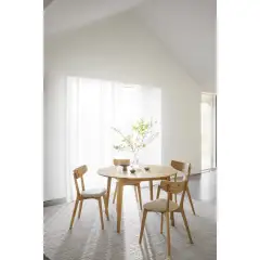 Rowico Filippa ruokapöytä pyöreä 120/165