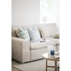 Rowico Rawlins 3-istuttava sohva beige