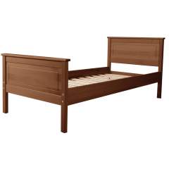 Talvitie Sonaatti sänky, 80x200 korkeilla päädyillä, pähkinä