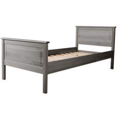 Talvitie Sonaatti sänky, 140x200 korkeilla päädyillä, harmaa