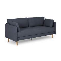 Tuomi vuodesohva Usva kankaalla, Usva Darkblue 48