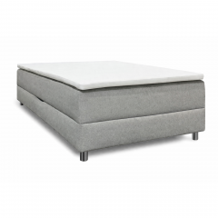 Vienna Box runkopatja säilytyslaatikolla 120x200, Portland 90 harmaa