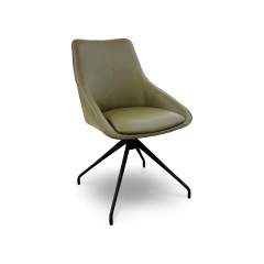 Vilde 9422 pyörivä ruokapöydän tuoli Turo nahka