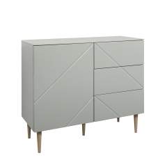 Vilja 2.2 lipasto 100 3 laatikkoa+ovi, Oliivi