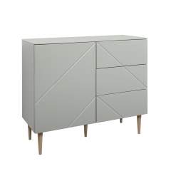 Vilja 2.2  lipasto 100 ovi+3 laatikkoa, Oliivi