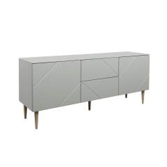 Vilja 5.2 tv-taso 150 2 ovea ja 2 laatikkoa, Oliivi