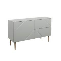 Vilja 9.2 tv-taso 100 1 ovi, 2 laatikkoa Oliivi