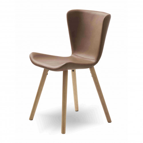 Teslin ruokapöydän tuoli tammi/konjakki MYYMÄLÄMALLIT 6 KPL