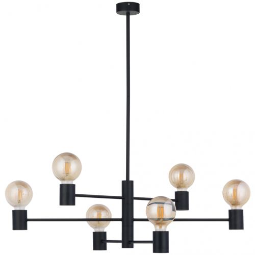 E.lite Radius -kattovalaisin, 6-osainen E.lite Radius -kattovalaisin, 6-osainen