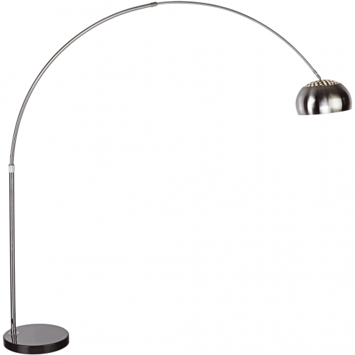E.Lite Cosmo -lattiavalaisin, kaarimalli, harjattu teräs E.Lite Cosmo -lattiavalaisin, kaarimalli, harjattu teräs