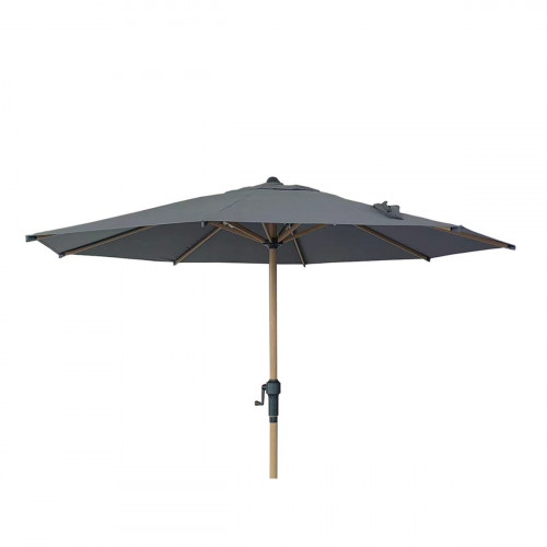 Hillerstorp Aurinkovarjo Ø300 harmaa alumiini/veivillä