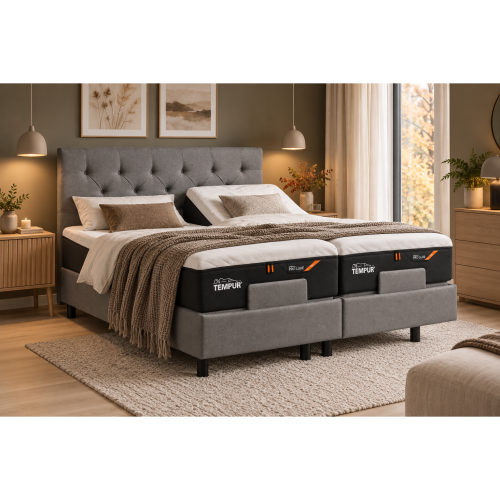 Tempur® Boxspring Adjustable moottorisänky 160x200