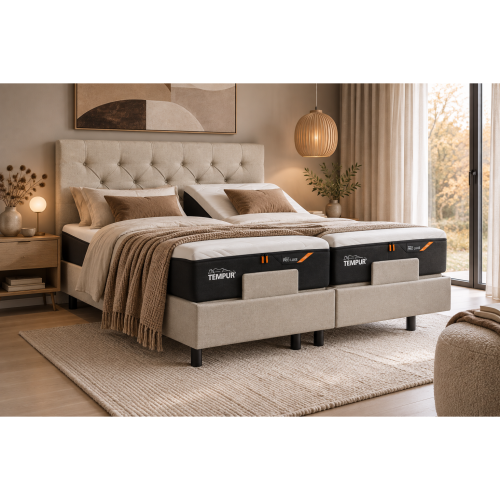 Tempur® Boxspring Adjustable moottorisänky 180x200