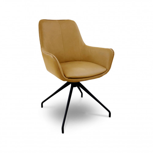 Vesti 9420 pyörivä ruokapöydän tuoli Turo nahka